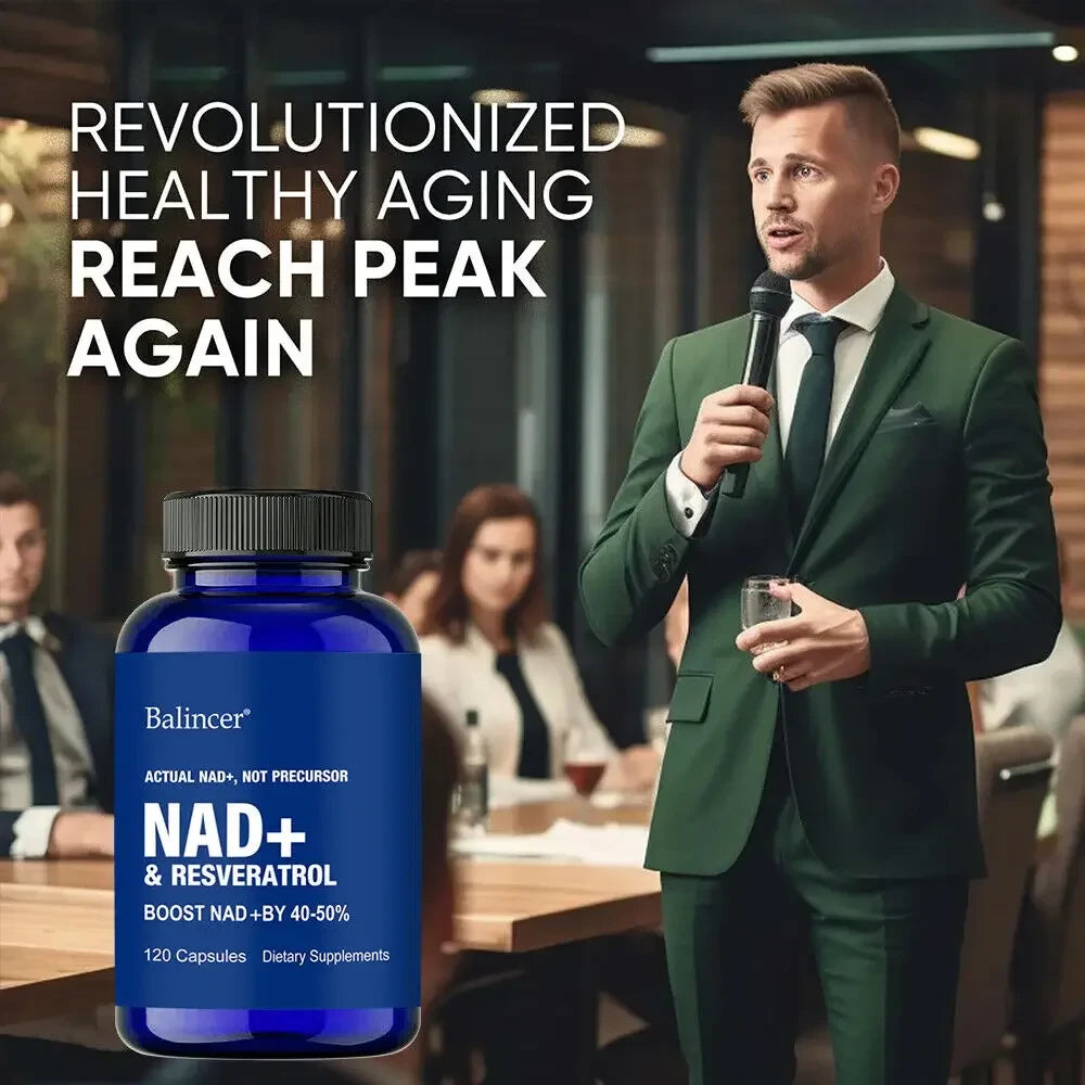 NAD Plus Supplement with Resveratrol