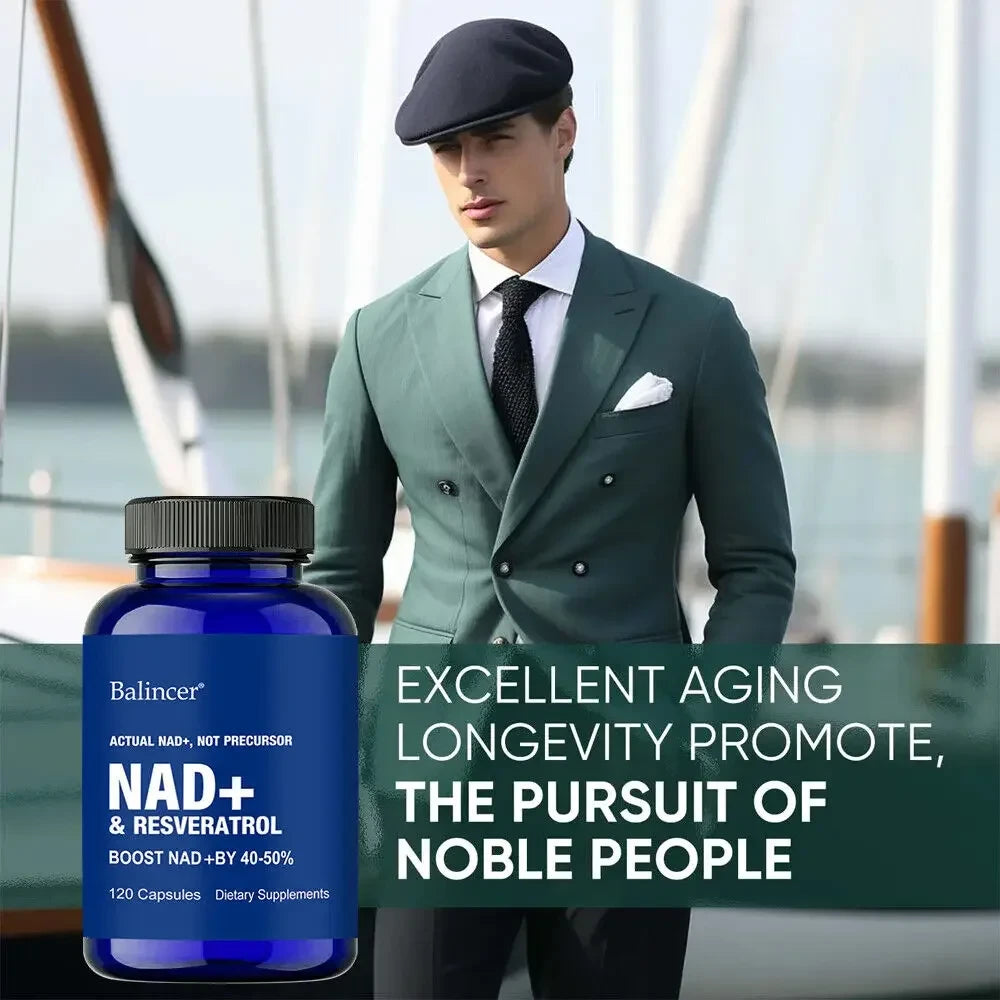 NAD Plus Supplement with Resveratrol