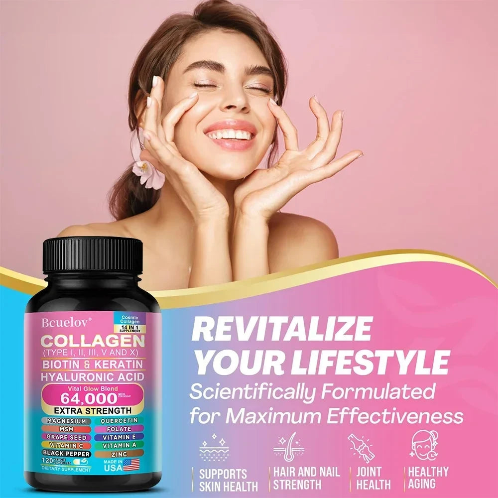 Collagen Biotin Keratin Supplement